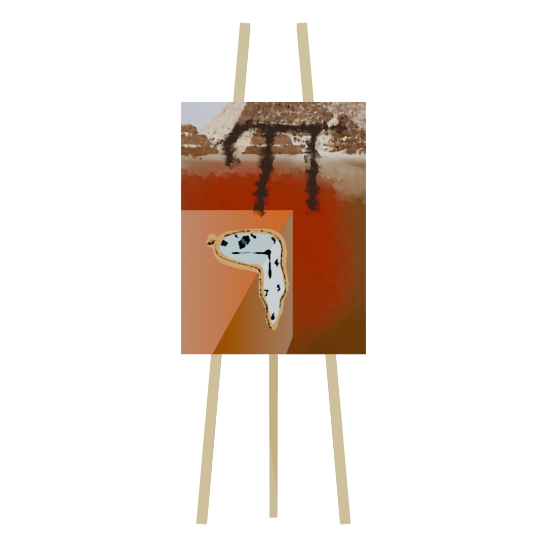 The art of estimating time illustrated by a paining.